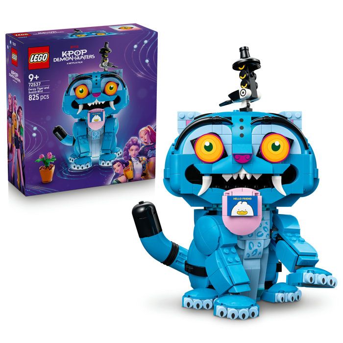 LEGO KPop Demon Hunters 72537 Derpy le Tigre et Suzy la Pie - Jeu KPop dès 9 ans - Cadeau