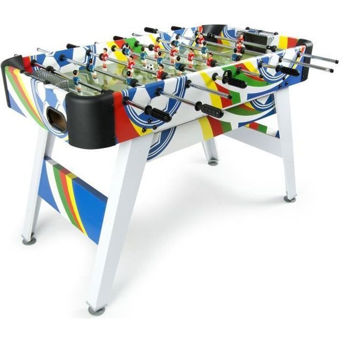 Baby foot (110/246216) Jeu de table  Fun Futball Stabilité Esthétique et Plaisir de Jeu Exceptionnel