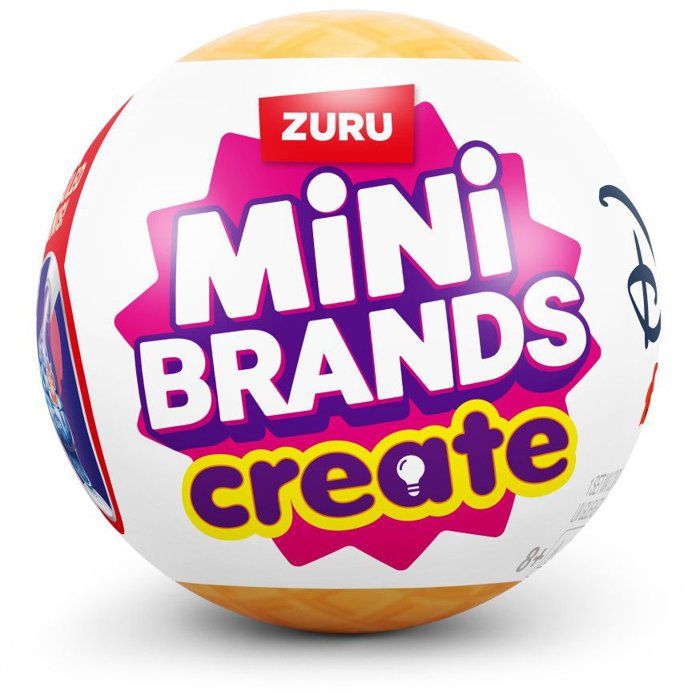 ZURU Mini Brands Create Disney Snacks capsule surprise collection