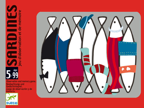 Jeu classique Djeco Sardines