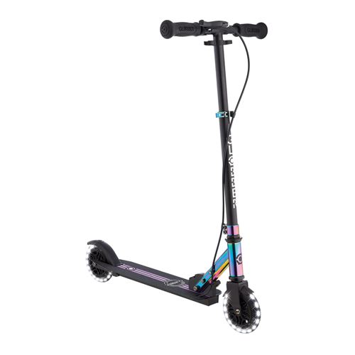 Globber - Trottinette 2 roues FLOW ELEMENT JUNIOR LIGHTS - Néochrome