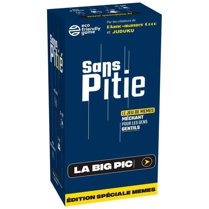 Jeu de société Sans Pitié - La Big Pic - Adulte - Multicolore - 8 ans et plus - Mixte