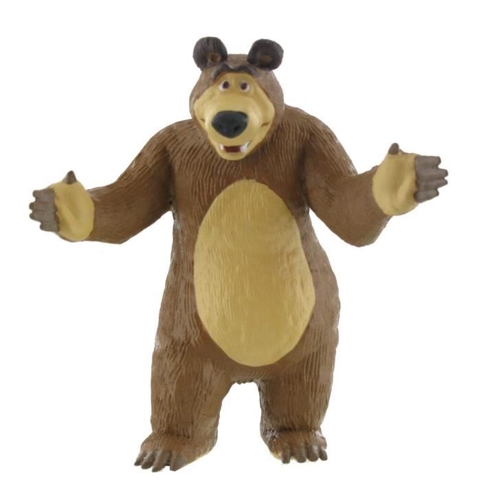 Figurine Miniature Ours - Masha et lOurs - 8 cm - Comansi