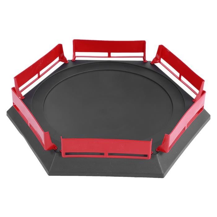 Arène de toupies SALALIS Top Burst - Jouet pour enfants - Garde-corps pour éviter les sorties - Blanc