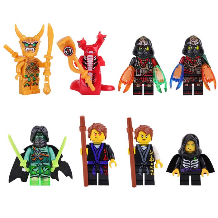 Lot de 8 Figurines Personnages de séries Film Personnages populaires Figure Jouets pour Enfants Fans Cadeaux de Noël-Style 5
