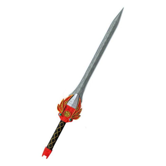 Épée de cosplay - HASBRO - Red Power Sword - Rouge - Effets lumineux - Socle dexposition inclus