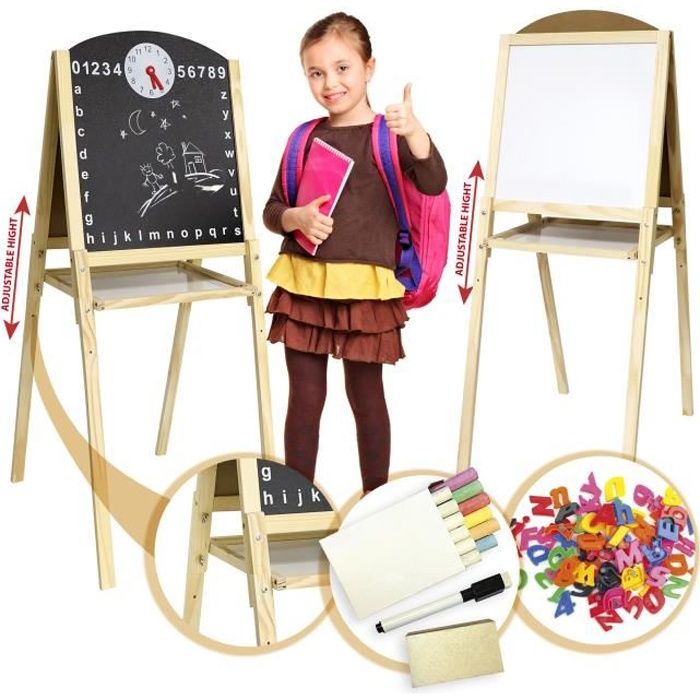 Tableau en bois double face XL