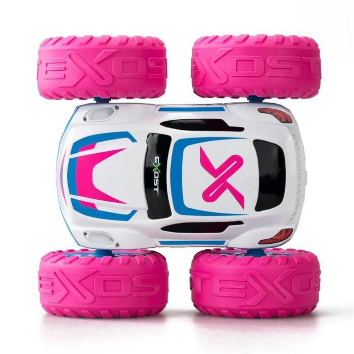 Voiture Radio Commandée - EXOST - Formula 360 Cross Amazone - Lumières LED - Double Face - 6 ans et plus