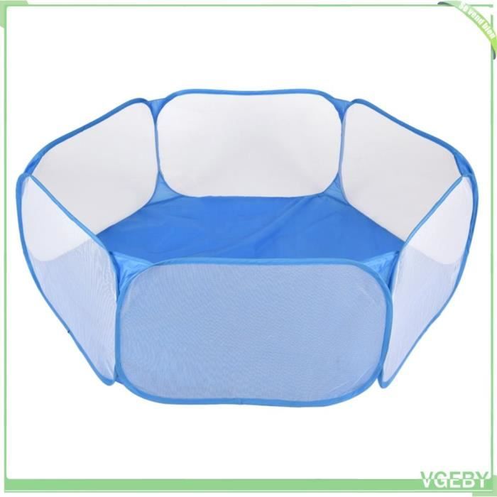 Tente de Jeu - V GEBY - Pliable - Piscine à Balles - Intérieur/Extérieur - Bleu