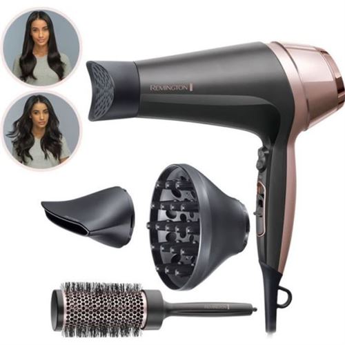 Seche Cheveu  Remington D5706 Coffret Coiffure  SecheCheveu  Ionique Curl Confidence 2200W
