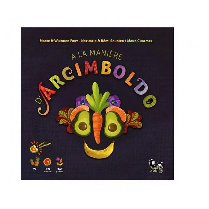 Jeu de société - Bankiiiz Editions - À la manière dArcimboldo - 3 à 6 joueurs - 7 ans et plus - 30 min