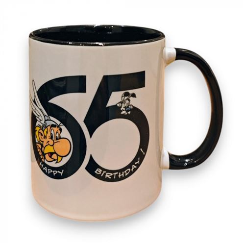 Mug en porcelaine Astérix et Obélix (Happy Birthday) 300 ml