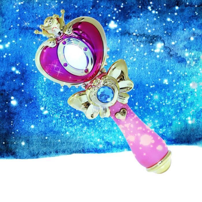 Enfants Jouet Jeu avec Musique Lumineux Baguette Électrique Soufflant Bulles Fée Bâton Baguette Magique pour Enfants pour