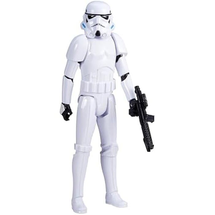 Figurine - STAR WARS - Stormtrooper - 30 cm - Blaster inclus - 5 points darticulation