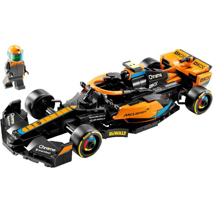 LEGO speed champions 76919 La voiture de course de Formule 1 McLaren 2023 Cadeaux Jouets Objets de collection 9+