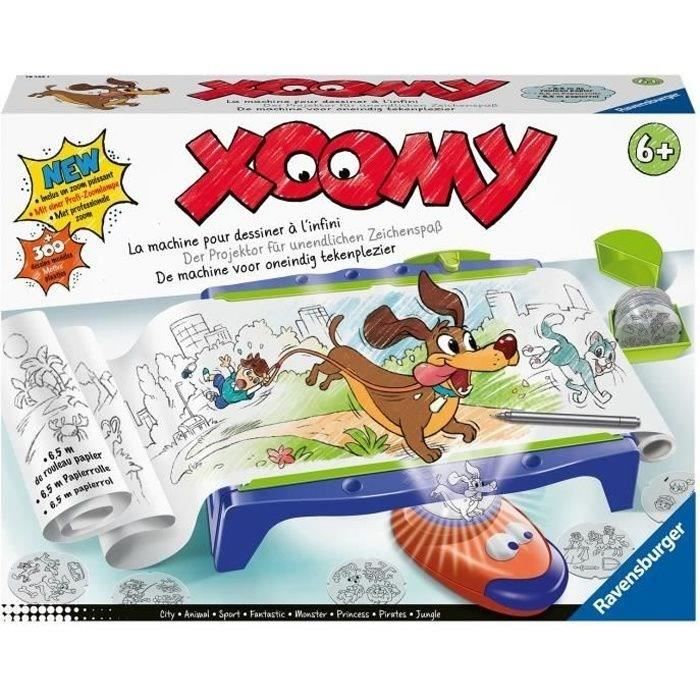 Xoomy maxi avec rouleau - Ravensburger - Loisirs créatifs - Atelier  à dessins - Coffret maxi format - Dès 6 ans