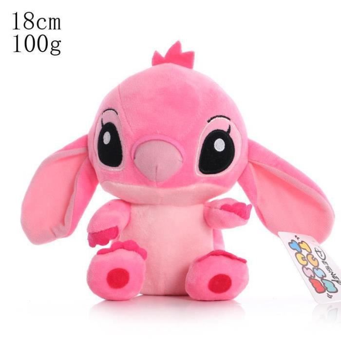 Jouet en peluche - Disney - Stitch - 18 CM - Rose - Doux et câlin