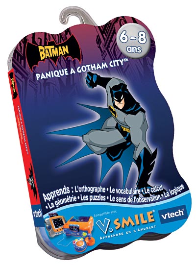 VSmile Batman Panique à Gotham City Jeu Éducatif VTech