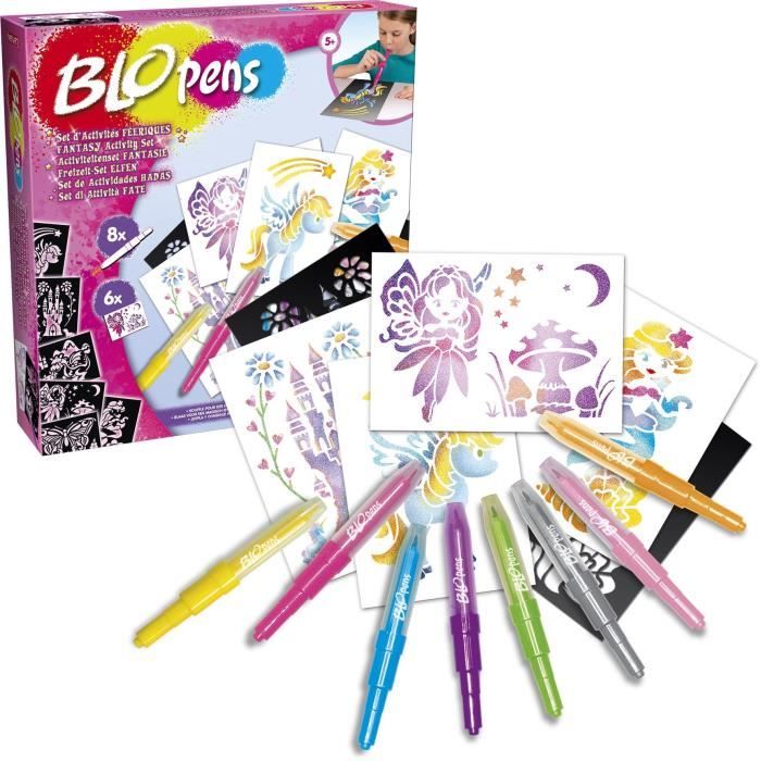 LANSAY - BLOPENS® - Set dActivités Féeriques - Dès 5 ans