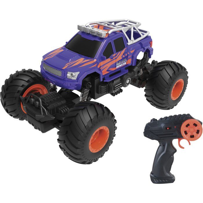 Voiture radiocommandée - EXOST - Mud Monster - Echelle 1/16 - 24 GHz - Gros pneus tout-terrain - Dès 5 ans