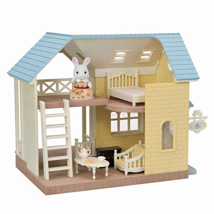 Le cottage au toit bleu - Sylvanian Families - 5671