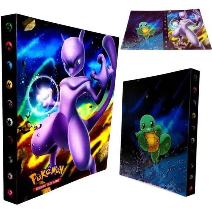 Classeur pour Cartes Pokemon - Dorara - 30 Pages - Imperméable - Anti-rayures - Protection optimale