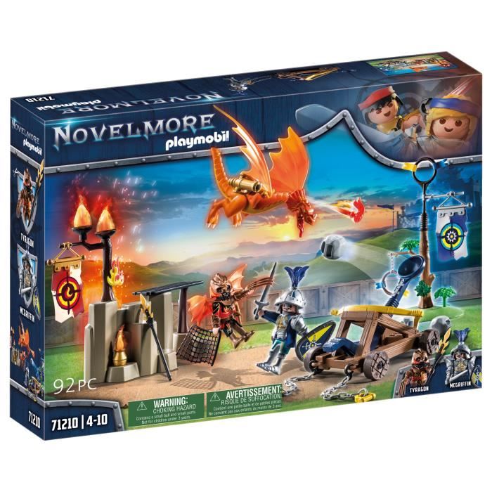 PLAYMOBIL - 71210 - Novelmore - Chevalier Novelmore Combattant Burnham Raider