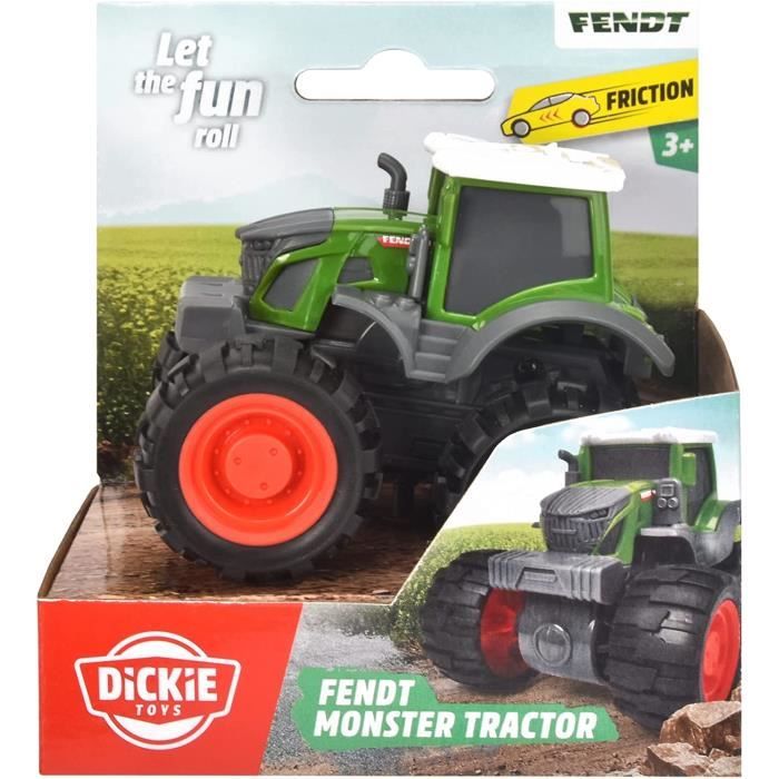 Tracteur Jouet - DICKIE - Fendt Monster Truck - Multicolore - À partir de 3 ans - Plastique