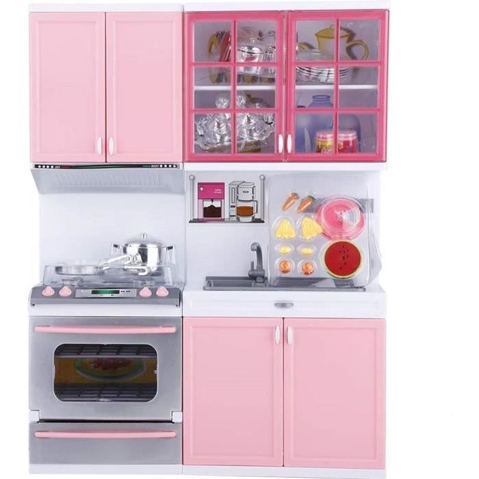 Cuisine denfant Semblant Jouer Jeu de rôle Ensemble de Jouets ustensiles de Cuisine drôles Jouant des Cadeaux de Maison pour