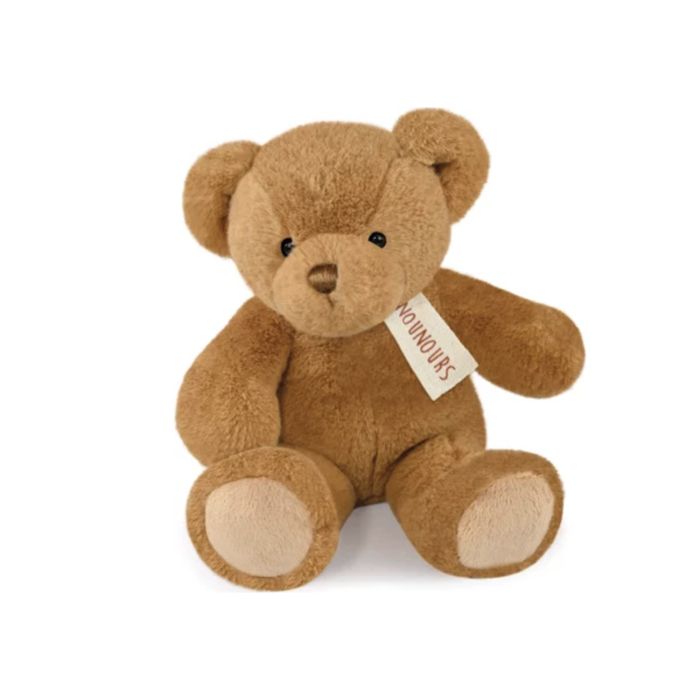 Histoire dOurs - Nounours noisette 28 cm - DOUDOU ET COMPAGNIE