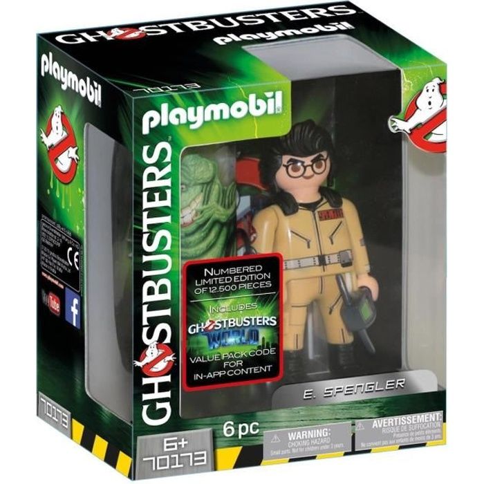 Playmobil Ghostbusters E Spengler Figurine Collector 15 cm