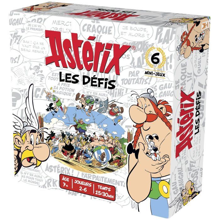 ASTERIX - LES DEFIS - Jeu de société - TOPI GAMES - 2 à 6 joueurs - Dès 7 ans