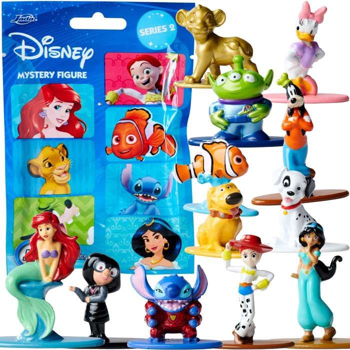 Figurine miniature - Disney Pixar Nano MetalFigs - Personnage surprise - Multicolore - 4 cm de hauteur