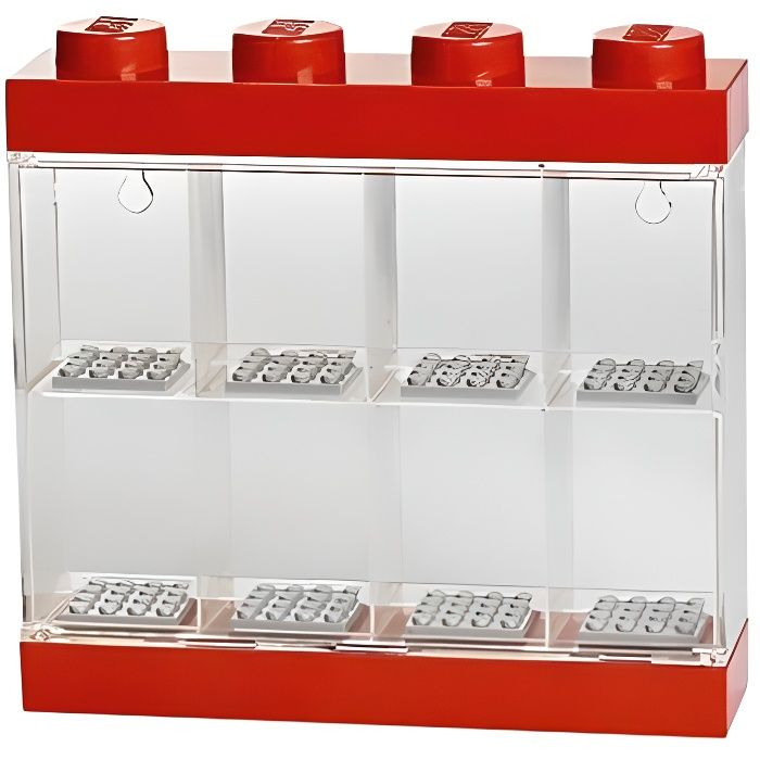 Présentoir de figurines - LEGO - Modèle 40650001 - Rouge - Pour enfants à partir de 3 ans