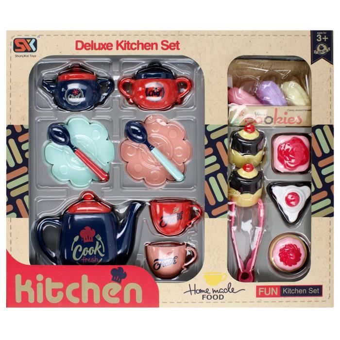 Set de cuisine avec accessoires pâtisserie pour enfants 3+ MEGA CREATIVE