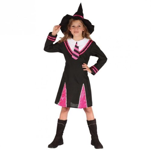 Costume Enfant Sorcière Taille 5-6 ans (S)