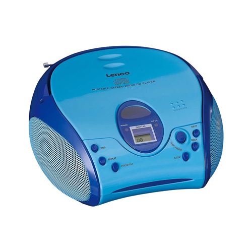Lenco SCD-24BU kids - Radio portable avec lecteur CD - Bleu
