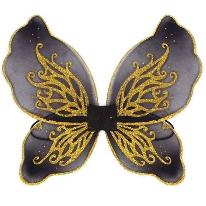 Ailes de Fée Noires - PARTILANDIA 2010 S.L. - TU - Adulte - Extérieur - Halloween
