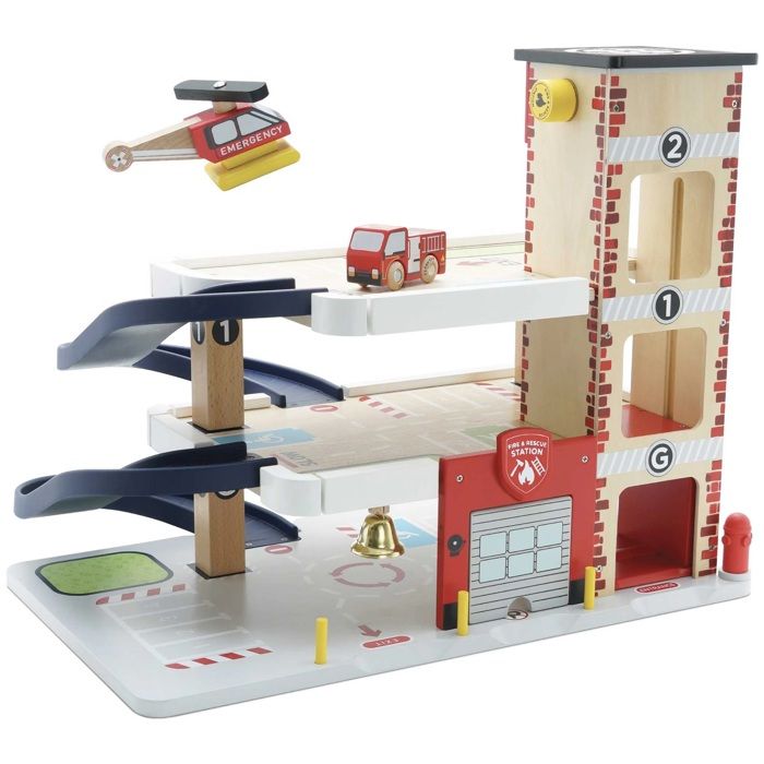 Le Toy Van - Le garage des pompiers - JH PRODUCTS