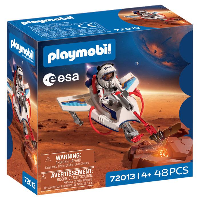 Playmobil 72013 Vaisseau spatial de lESA Lespace 48 pièces dès 4 ans