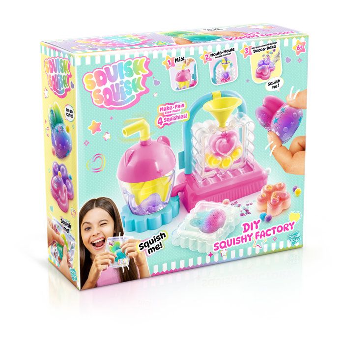 Squishy Factory - Canal Toys - SQUISH SQUISH - Dès 6 ans - SQI 001