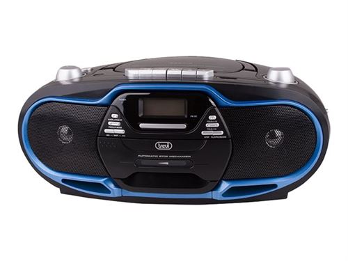 Trevi CMP 574 USB - Boombox - noir, bleu