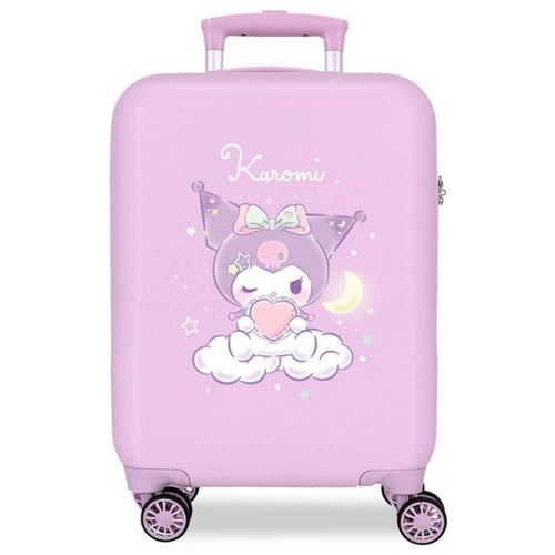 Sanrio - Valise enfant Kuromi "Sweet dreams" - 50 x 33 x 20 cm - Violet