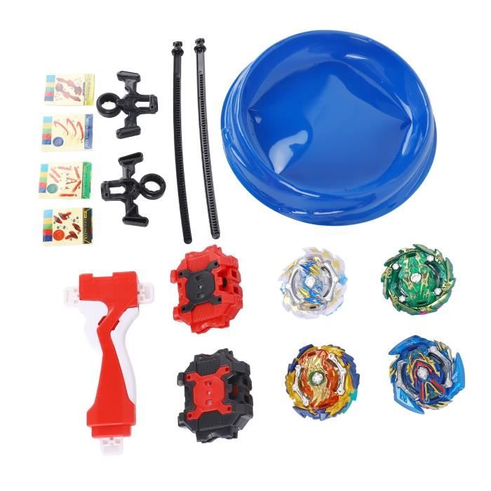 Jouet lanceur de gyroscope rotatif Jouet Gyroscope rotatif 4 en 1 2 lanceurs jouet Gyroscope détachable jeux activite