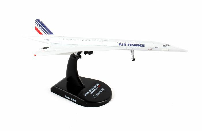Maquette AIR FRANCE CONCORDE F-BVFA au 1/350 en Métal