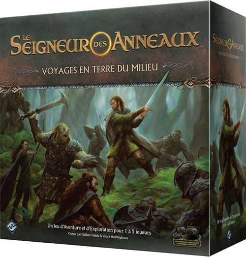 Jeu de stratégie Asmodee Le Seigneur des Anneaux Voyages en Terre du Milieu