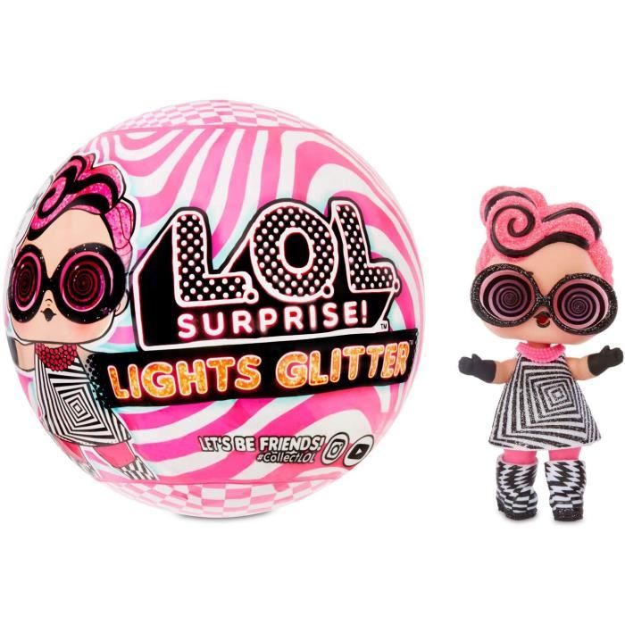 LOL Surprise Poupées de mode à collectionner - Avec 8 surprises Modes Accessoires - révélation de lumière noire comprise- Poupée