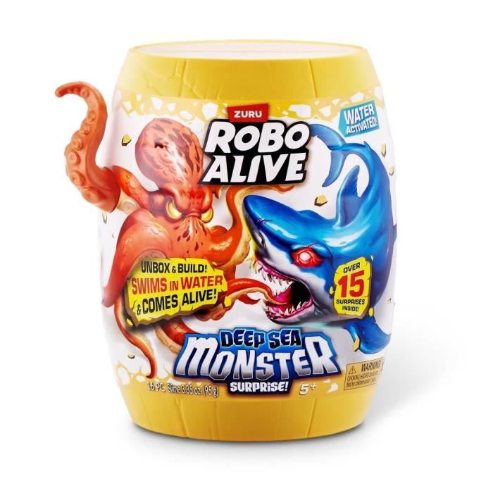 ROBO ALIVE Deep Sea Monster Surprise créature marine lumineuse