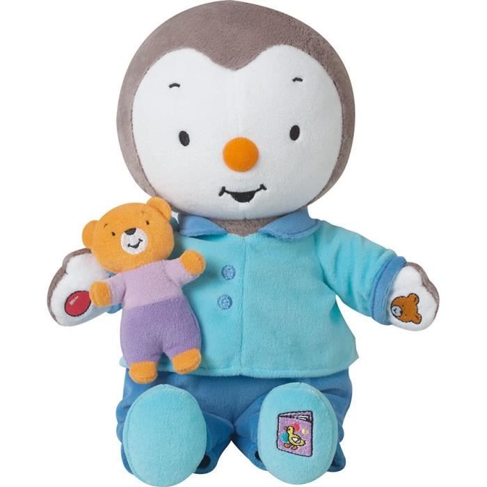 Peluche TCHOUPI Raconte moi une histoire - JEMINI - ± 30 cm - Bleu - Enfant - Mixte