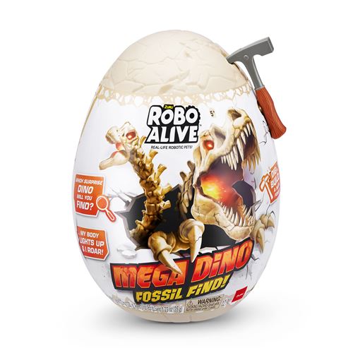 Robot éducatif Robo Alive Mega Dino Fossil Find-S1 Surprise Egg